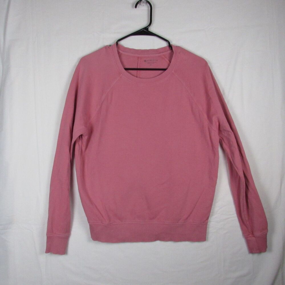 Athleta Women's Pullover Long Sleeve Tee Shirt Size Small Color Guava Rose